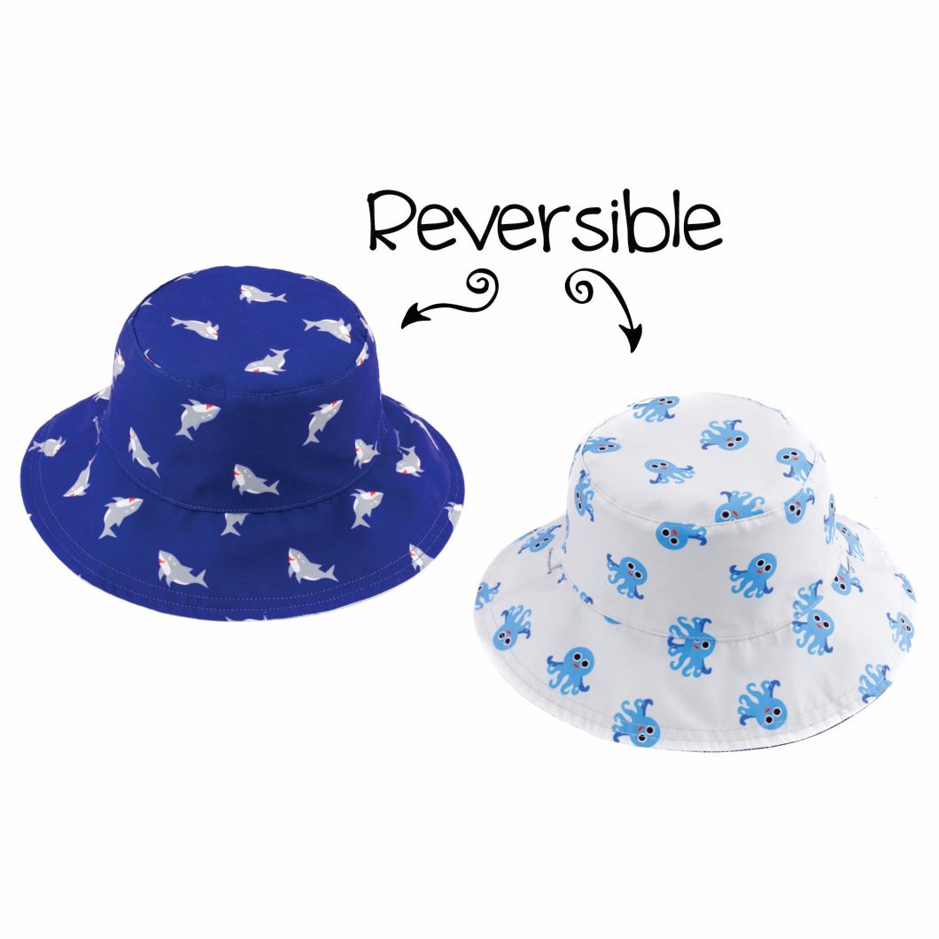 Sedex Audit Printed Sun Protection Beach Bucket Baby Boy Hat