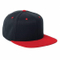 100% Polyester 6-Panel Flat Bill Snapback Baseball Cap Hip Hop