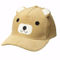 Children Kid 6-Panel Bear Ball Ear Cap with Interior Sweatband