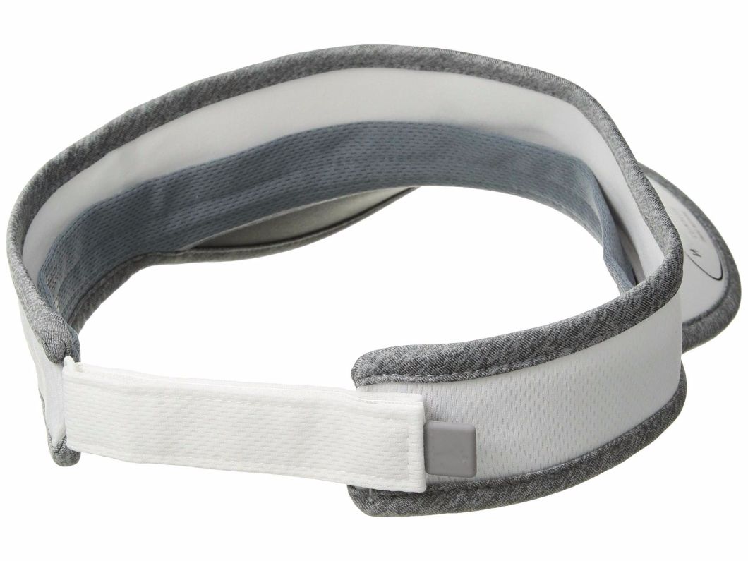 Custom 100% Cotton Adjustable Cotton Curved Brim Visor Cap