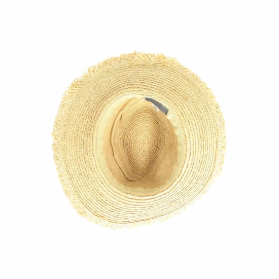 Druzy Stone Crushable Summer Beach Crocheted Packable Raffia Straw Hat