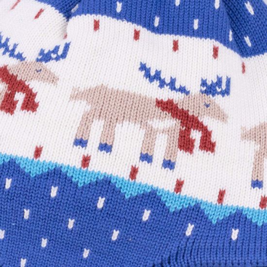 100% Cotton Beanie Knitted Earflap POM Baby Hat Manufacturer