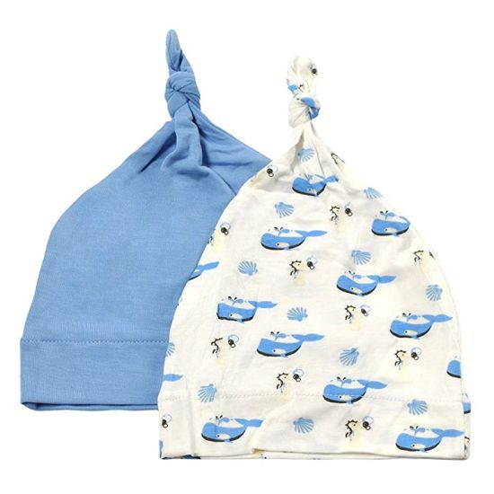 Soft Knotted Toddler Beanie Bamboo Rayon New Born Baby Cap