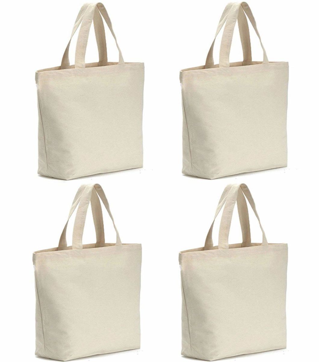 Sedex Audit Wholesale Man Women Plain Shoulder Bag Heavy Duty Durable Natural Canvas Tote Bag Customzied for Shopping Outdoor Travel