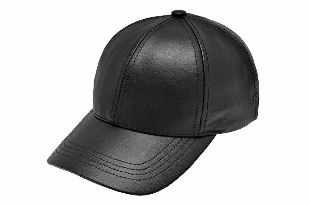 Sedex Audit Custom 6-Panel Fitted Genuine Leather Baseball Cap