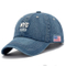 BSCI Audit 100% Cotton Embroidered Washed 6-Panel Denim Baseball Cap
