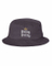 100% Cotton Promotional Flat Crown Embroidered Fashion Bucket Hat