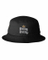 100% Cotton Promotional Flat Crown Embroidered Fashion Bucket Hat