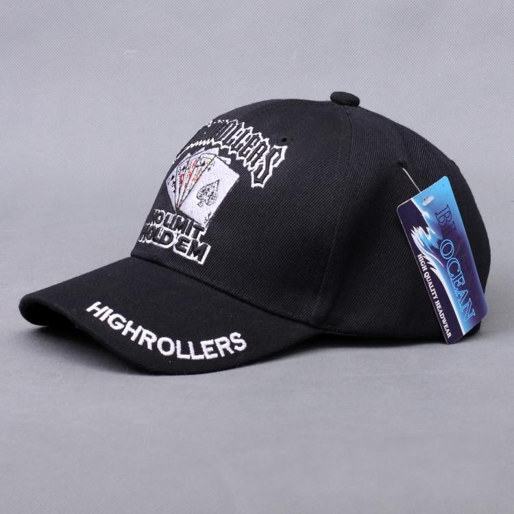 100% Cotton Embroidery Twill Custom 6-Panel Promotional Sports Baseball Cap