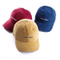 Promotional 6-Panel Cotton Fitted Custom Embroidery Twill Suede Baseball Cap