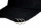 Unisex Adjustable Silver Ring Piercing Rock Cotton Korean Baseball Cap