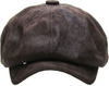 BSCI Audit Winter Adjustable Newsboy 100% Genuine Leather IVY Cap