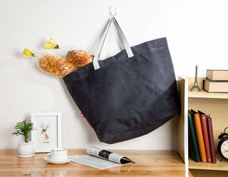 Sedex Audit 100% Waxed Canvas Durable Market Tote Large Travel Beach Shopping Gym School Bag for Man Women