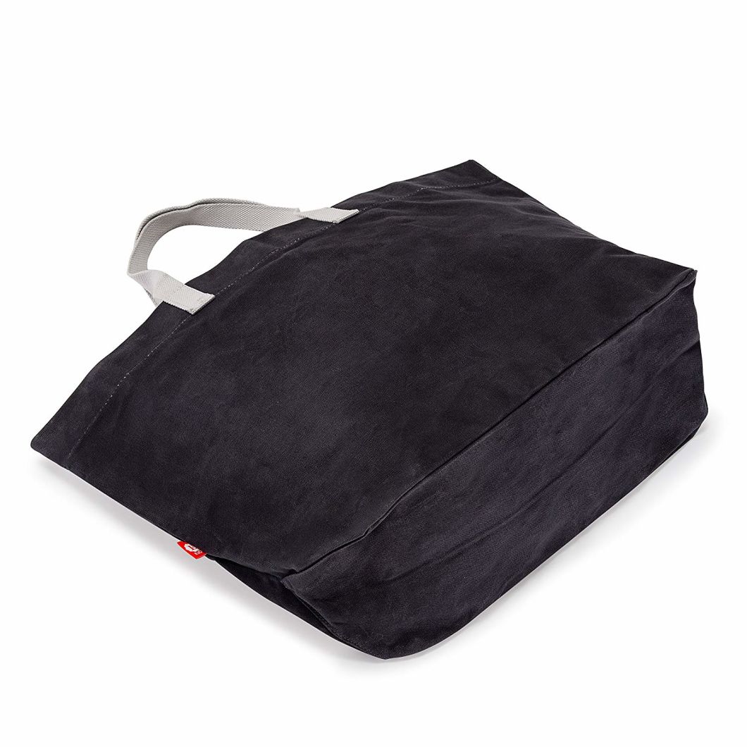 Sedex Audit 100% Waxed Canvas Durable Market Tote Large Travel Beach Shopping Gym School Bag for Man Women