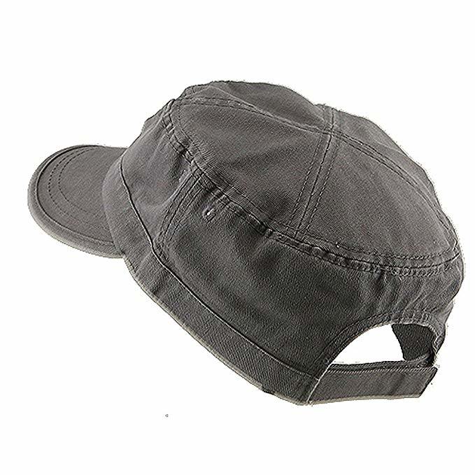 Custom 100% Cotton Plain Distressed Dyed Outdoor Stone Washed Cap
