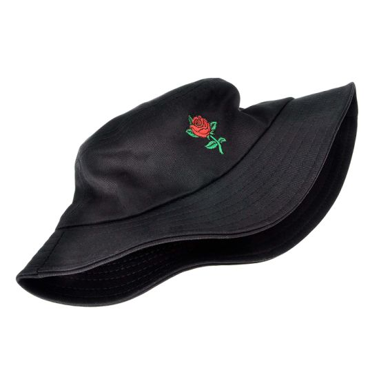 Polyester Breathable Embroidered Bucket Hat Designer Hat for Man Women