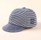 Wholesale Breathable Cotton Striped Sun Protection Bow Hat Custom Baby Baseball Cap