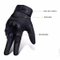 Adjustable Breathable Tactical Gloves Rubber Hard Knuckle Military Gloves