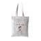 Promotional Heavy Duty Tote Cotton Shopping Bag with Zipper Pocket