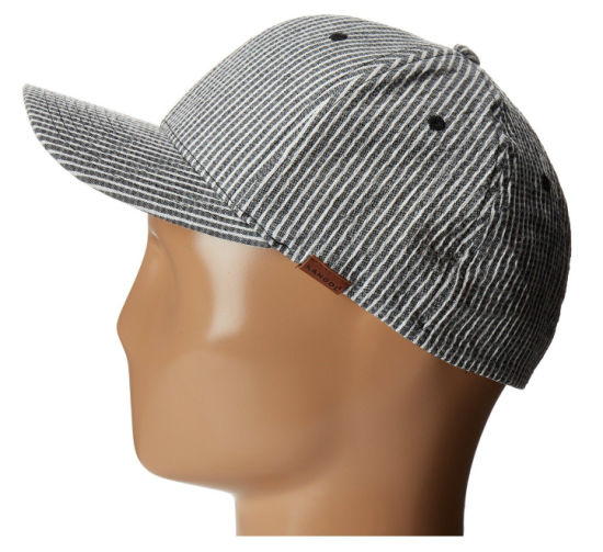 Sedex Audit 6-Panel Blank Striped Flexfit Hat with 100% Cotton