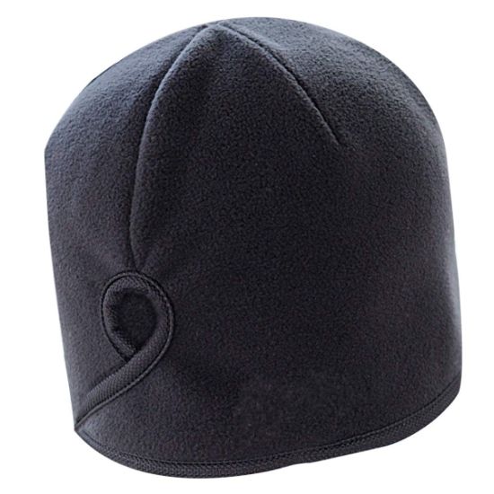 Fleece Blank Winter Beanie Ponytail Hat with 100% Polyester