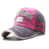 BSCI Audit Embroidered Adjustable Washed Cotton Distressed Dad Hat