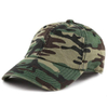 100% Cotton Custom Unisex Curved Brim Camo Army Baseball Hat Camouflage