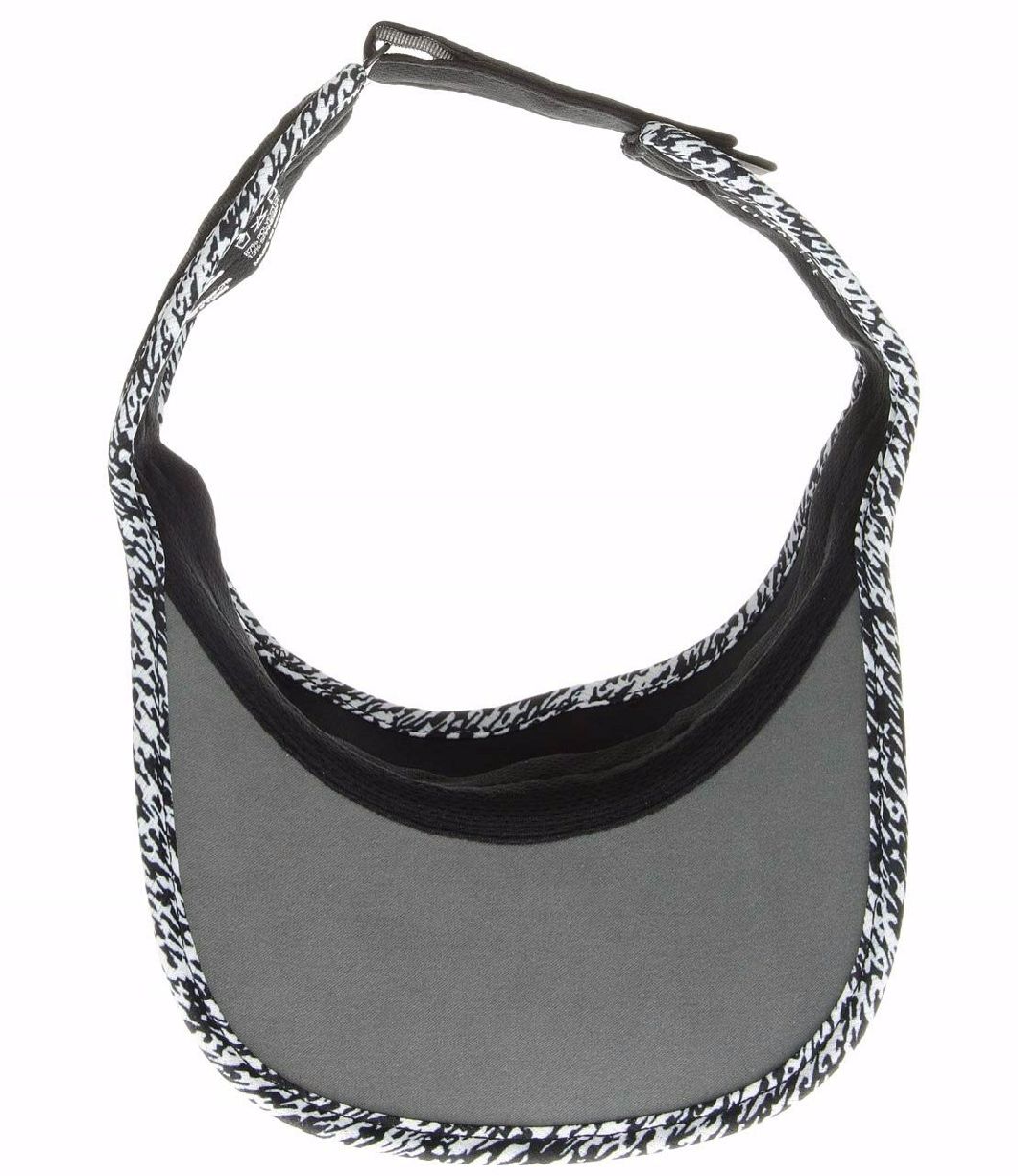 Custom Non-Glare Lining Polyester Pre-Curved Brim Adjustable Visor Cap