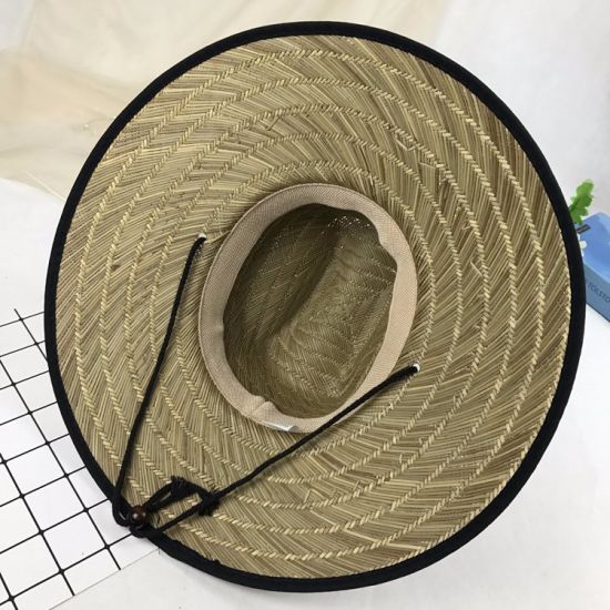 Wholesale Custom Cheap Mexico Sombrero Beach Surf Lifeguard Straw Hat