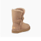 New Arrival Fashion Style Warm Decorative Buttons Women Fur Boots for Winter