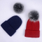 Winter Warm Beanie Knitted POM POM Hat Fur for Women