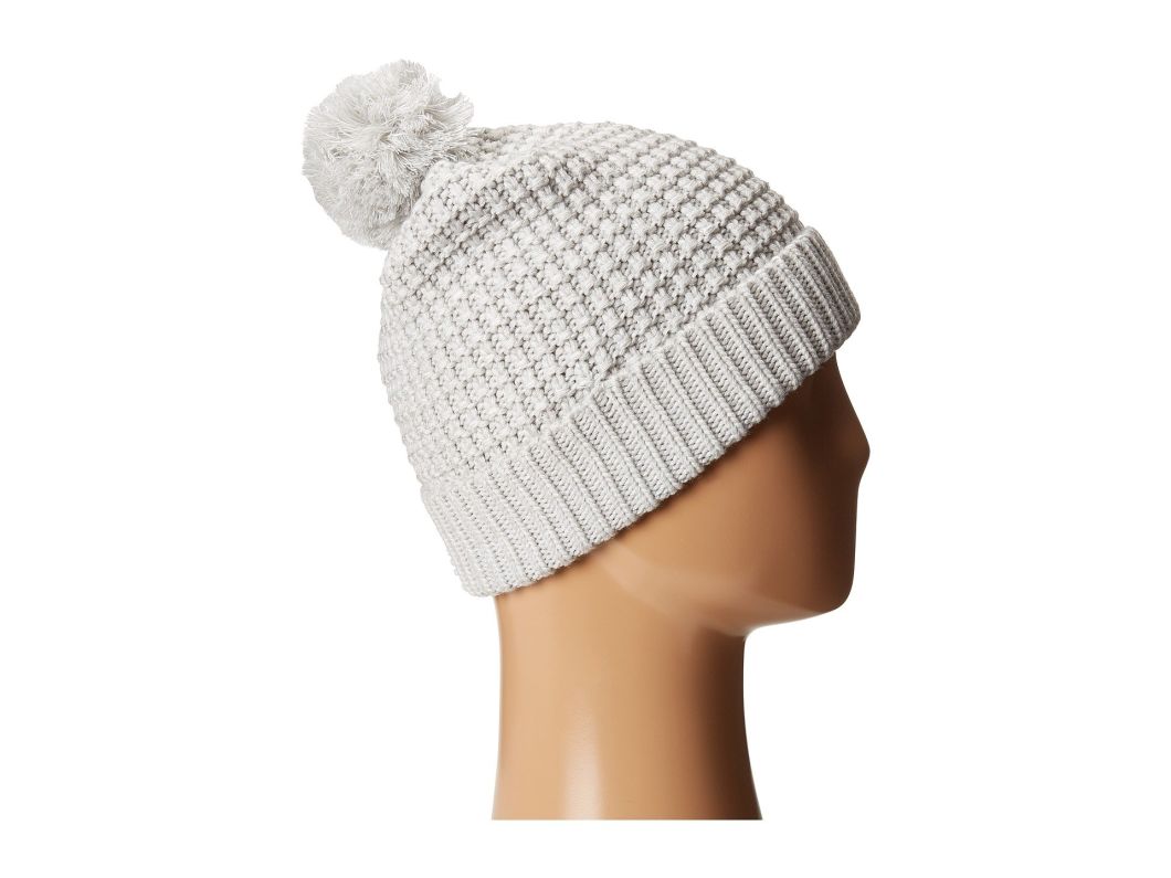 100% Acrylic Custom Slouchy Beanie Warm Winter Knitted Hat with POM POM