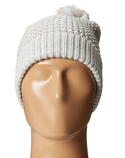 100% Acrylic Custom Slouchy Beanie Warm Winter Knitted Hat with POM POM