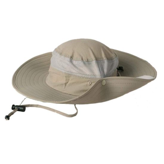 Nylon Sun Protection Summer Outdoor Fishing Hat with Neck Flap