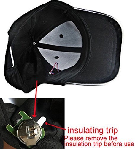 Sedex Audit Cotton Sport Baseball Cap LED Light up Hat Customized
