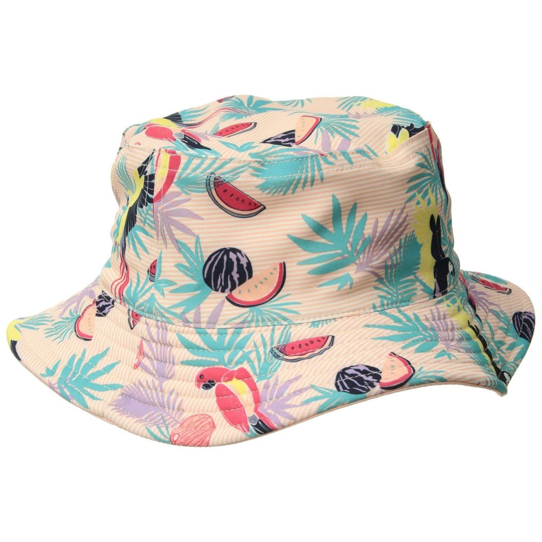 Vibrant Style Bucket Child Hat with Customized Logo Adorns Front