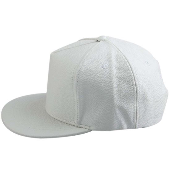 Sedex Audit Wholesale Unisex Hip-Hop Baseball PU Leather Snapback Cap