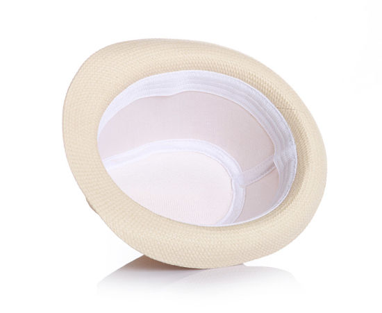 BSCI Audit Children Paper Bucket Summer Fashion Kids Straw Hat