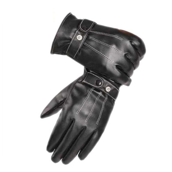 Custom Touchscreen Wholesale Stylish Insulation Warm Men Winter 100% Real Leather Glove