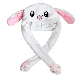 Movable Hat Ear Winter Halloween Christmas Animal Rabbit Hat