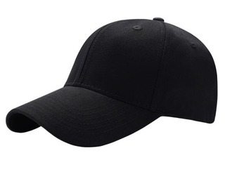 Custom Cotton Sport Blank Black Baseball Hat for Man Women