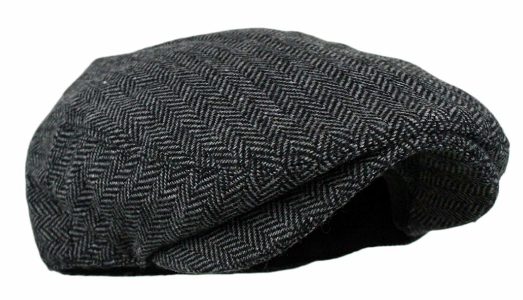 Custom Traditional Style Newsboy IVY Mens Caps and Hat with Soft Quilted Inner Lining