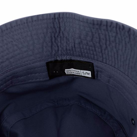 Cotton Packable Travel Bucket Man Summer Hat with Ventilation Eyelets