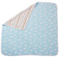 Wholesale Custom Toddler Baby Kid 100% Organic Cotton Muslin Blanket with Reversible Alpaca Printed Design