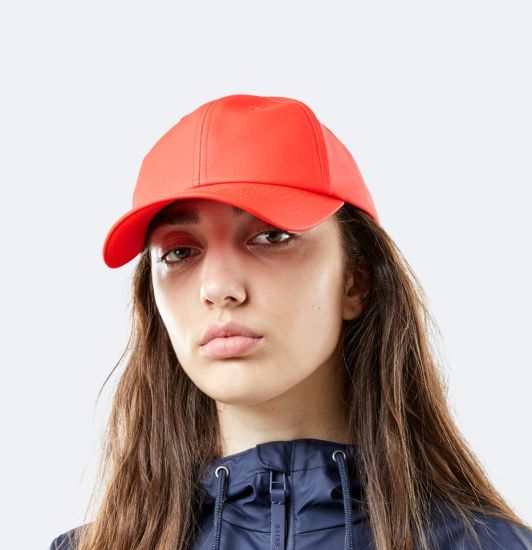 Waterproof Baseball Cap Fashion Soft Light PU 6 Panel Sports Caps
