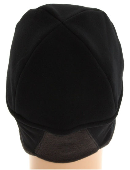 BSCI Audit 4-Panel Embroidered Beanie Contoured Ear Band Fleece Hat