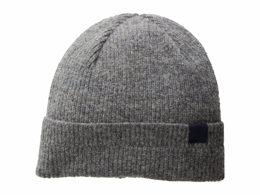 BSCI Audit Blank Warm Beanie Knitted Hat for Man Winter