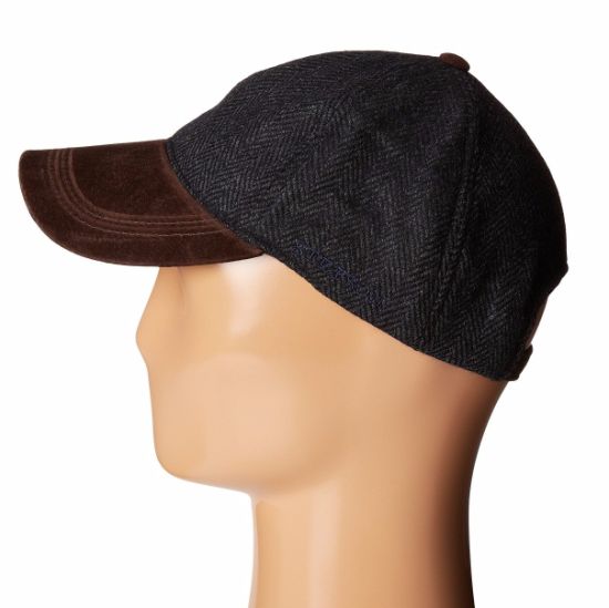 BSCI Audit Custom Adjustable Suede Brim Wool Blend High Quality Cap