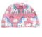 Promotional Beach Hat Custom Kid Cartoon Swimwear Fashion Lycra Swim Cap with Nylon