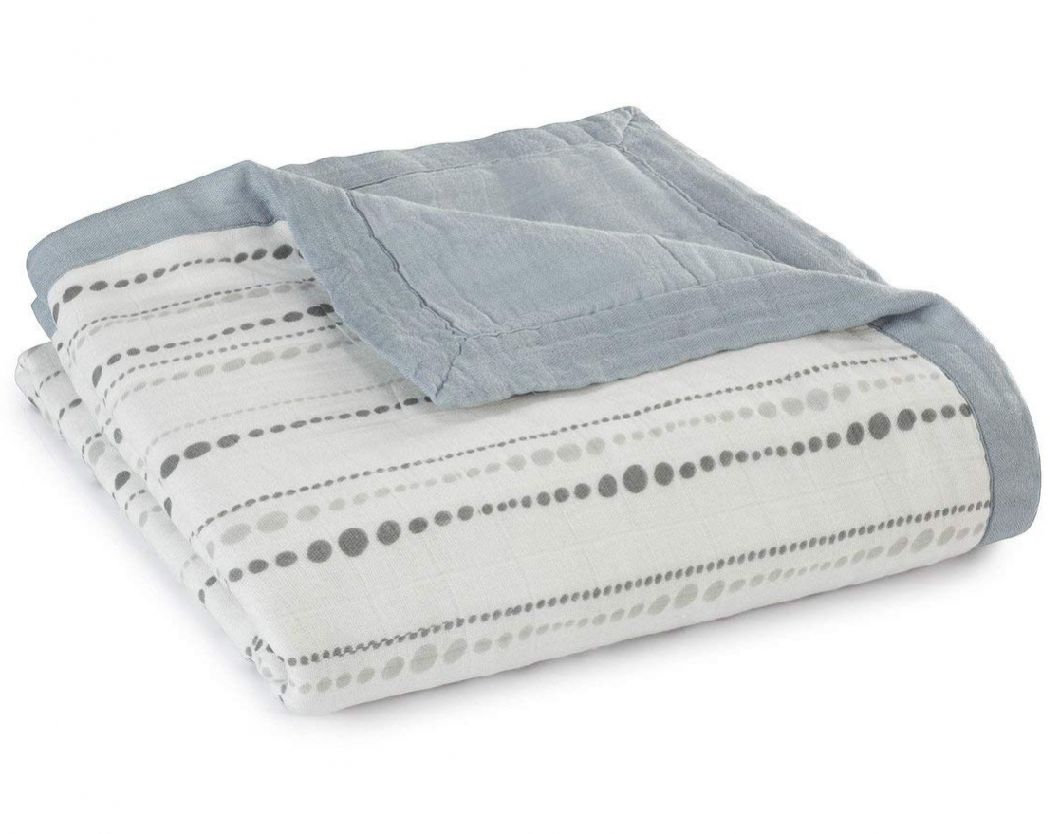 Custom Silky Soft Baby 100% Cotton Muslim Toddler Bamboo Blanket